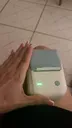 Foto enviada pela cliente da mini impressora
